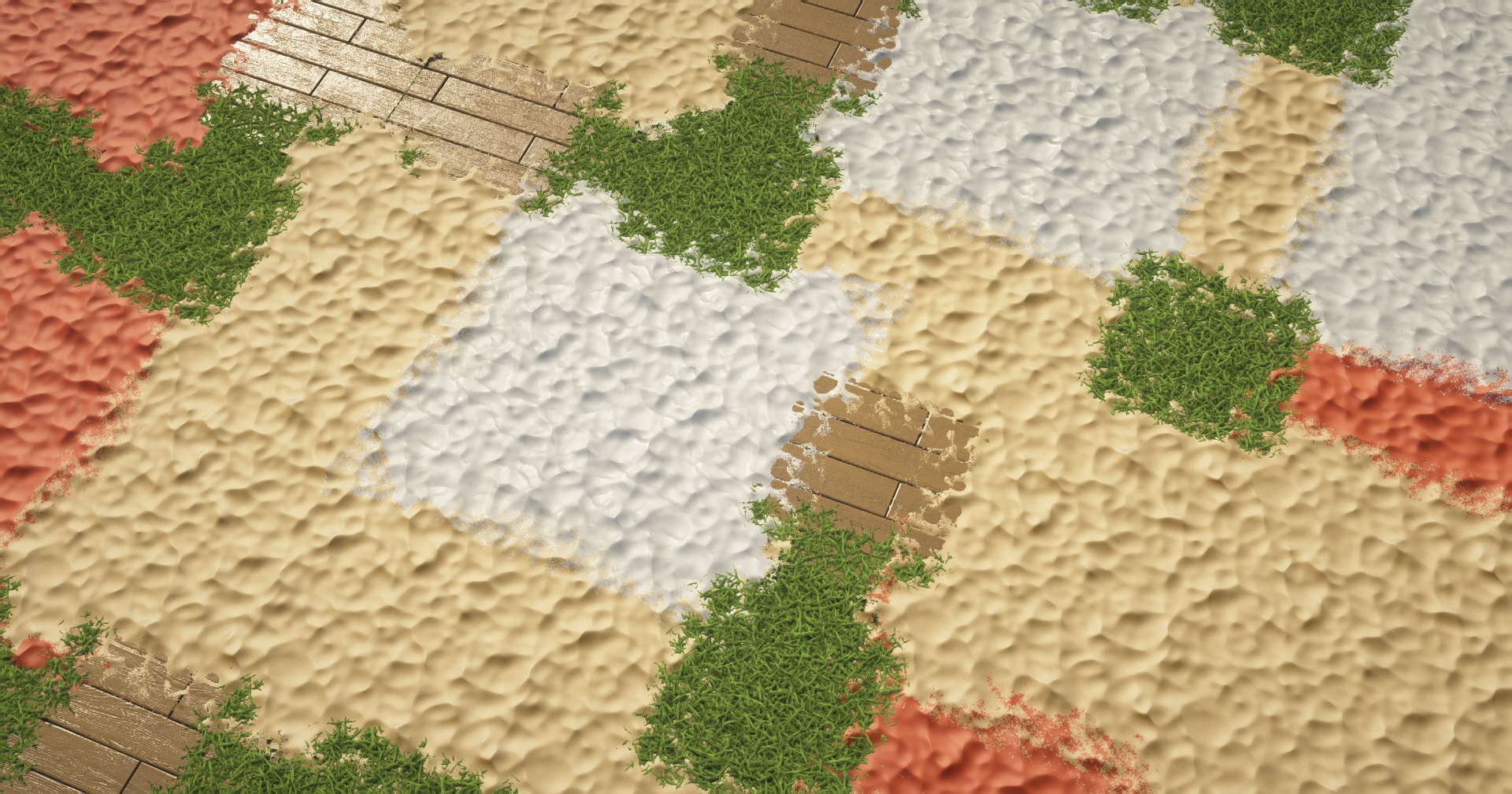Sand & Grass Overlay cover